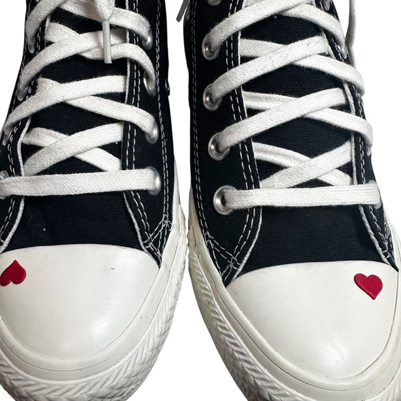 Carefully Chosen ❤️ love-print Converse high tops sneakers - Picture 9 of 10